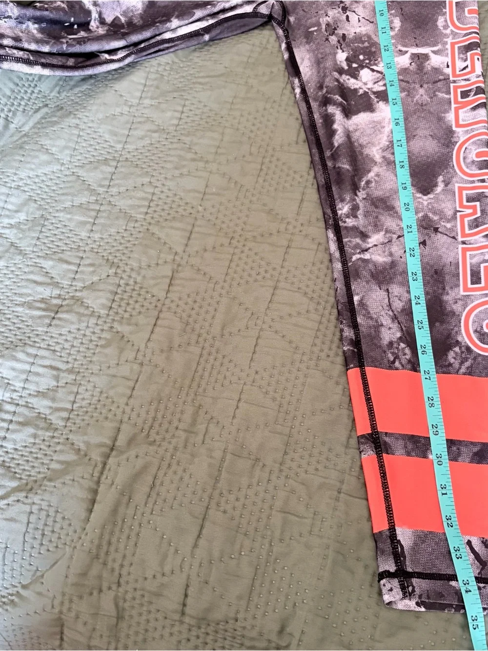 Cincinnati Bengals NFL Athletic Leggings High Rise Yoga Pants Medium